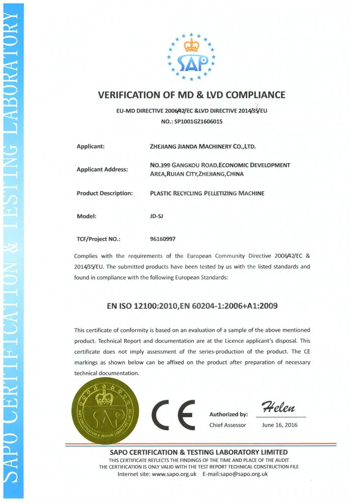 CE Certification