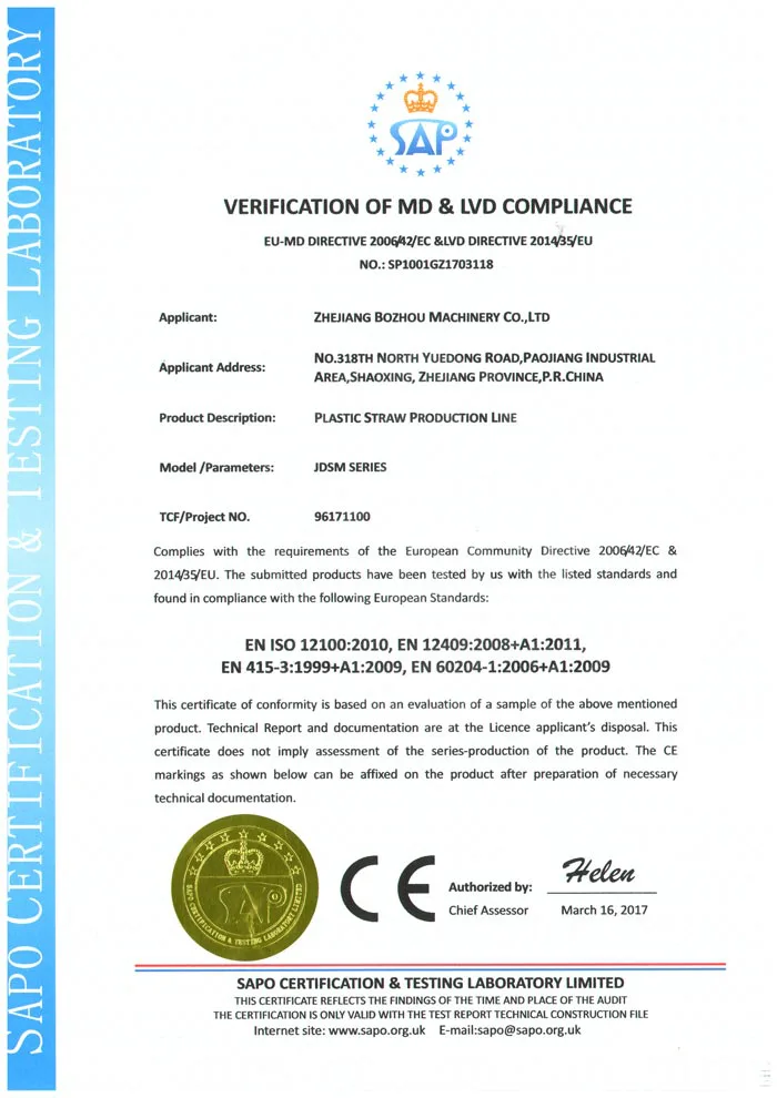 CE Certification