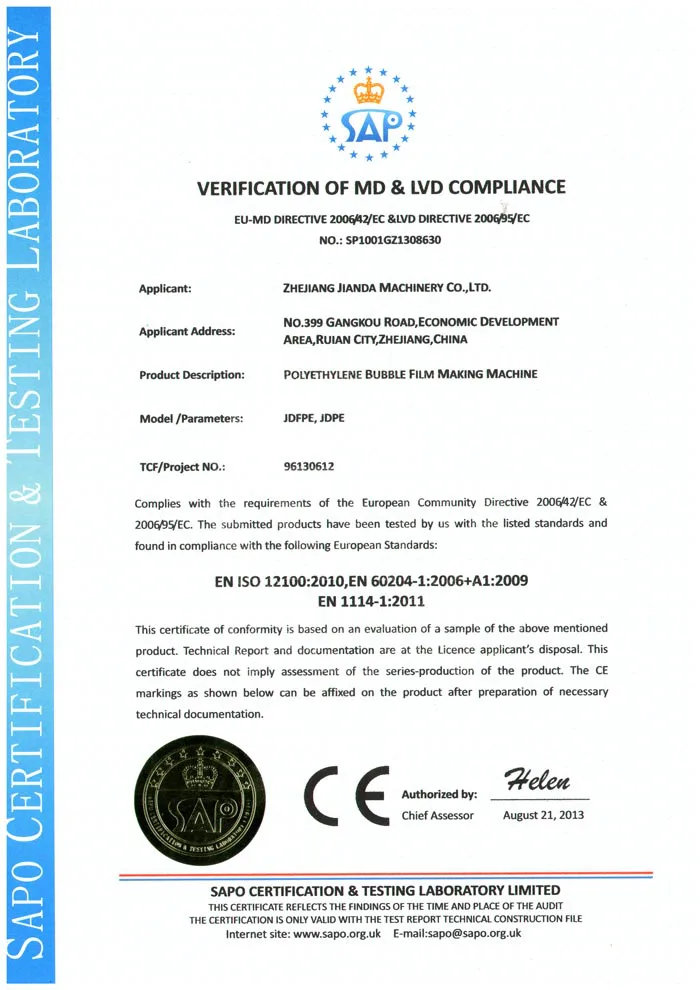 CE Certification