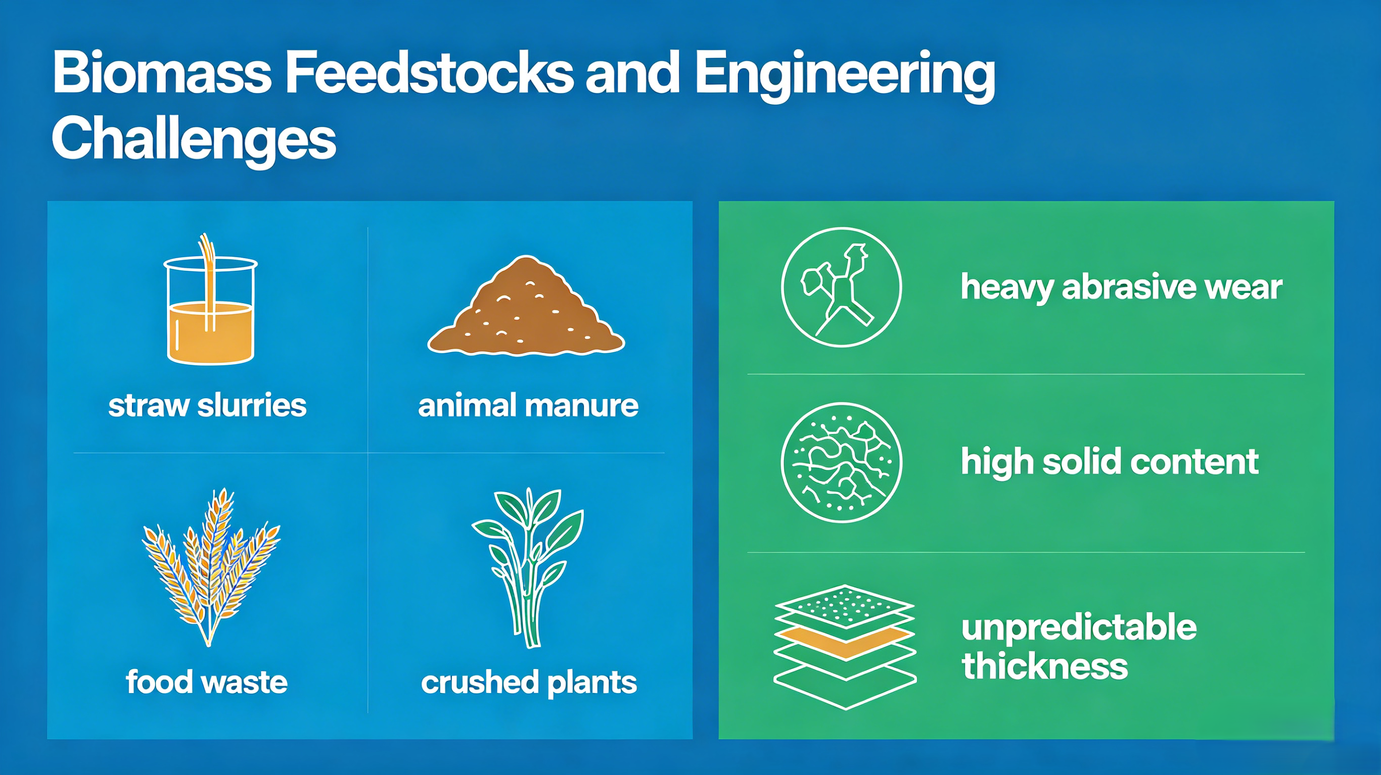 Optimizing Biomass Feedstock Handling with Industrial Lobe Pumps
