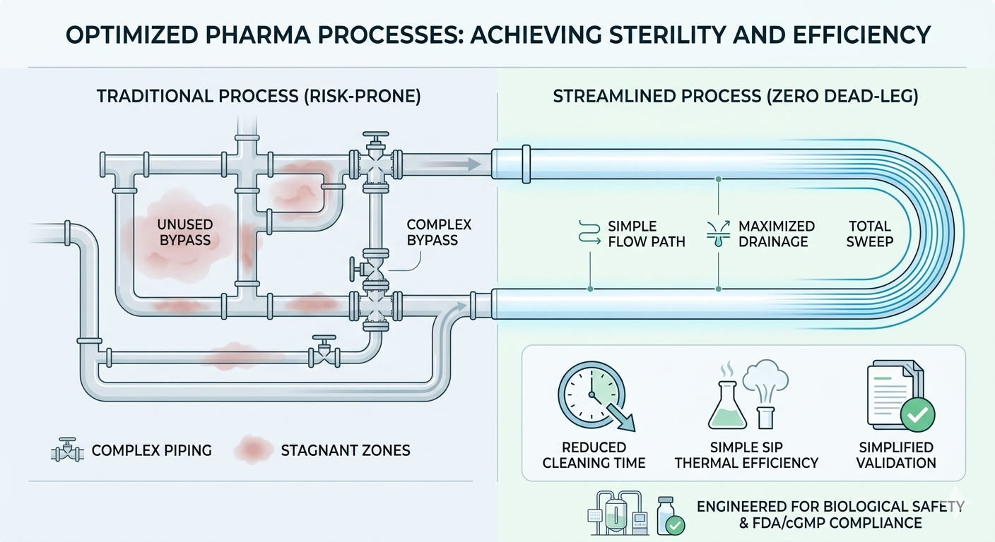 Zero Dead-Legs: Optimizing Pharma CIP/SIP Processes with a Sanitary Twin-Screw Pump