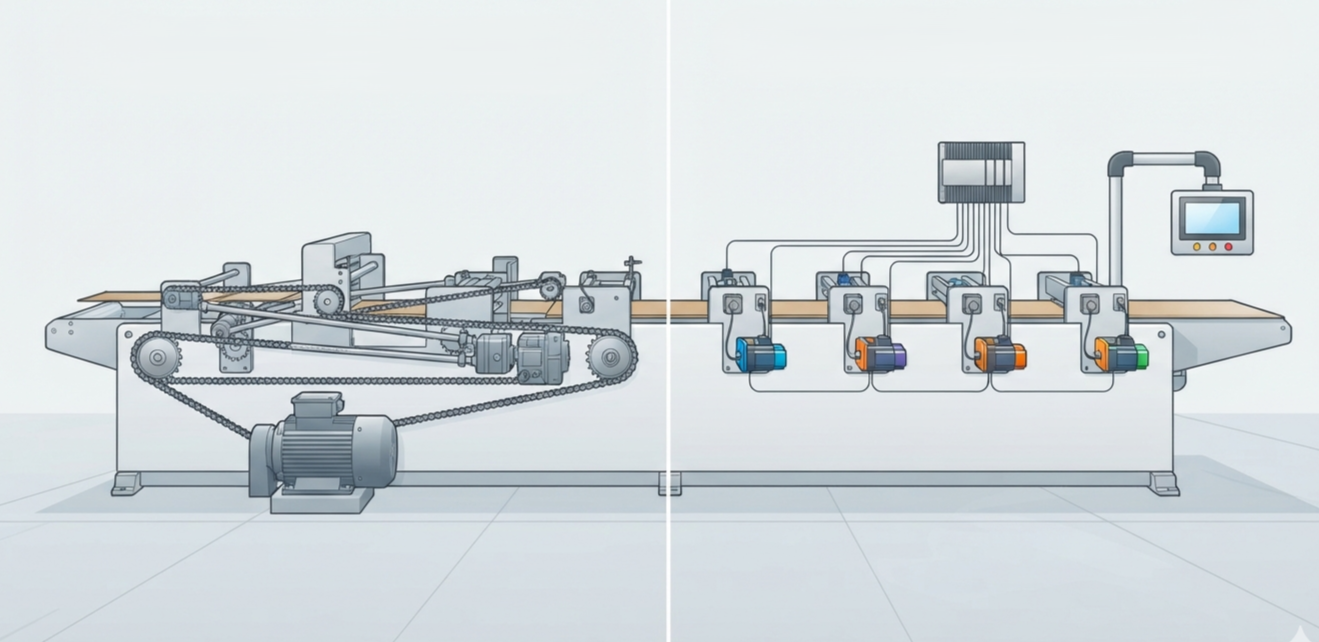 6-Servo Corrugated Box Folder Gluer Machine vs. Traditional Chain Drive: A Technical Comparison