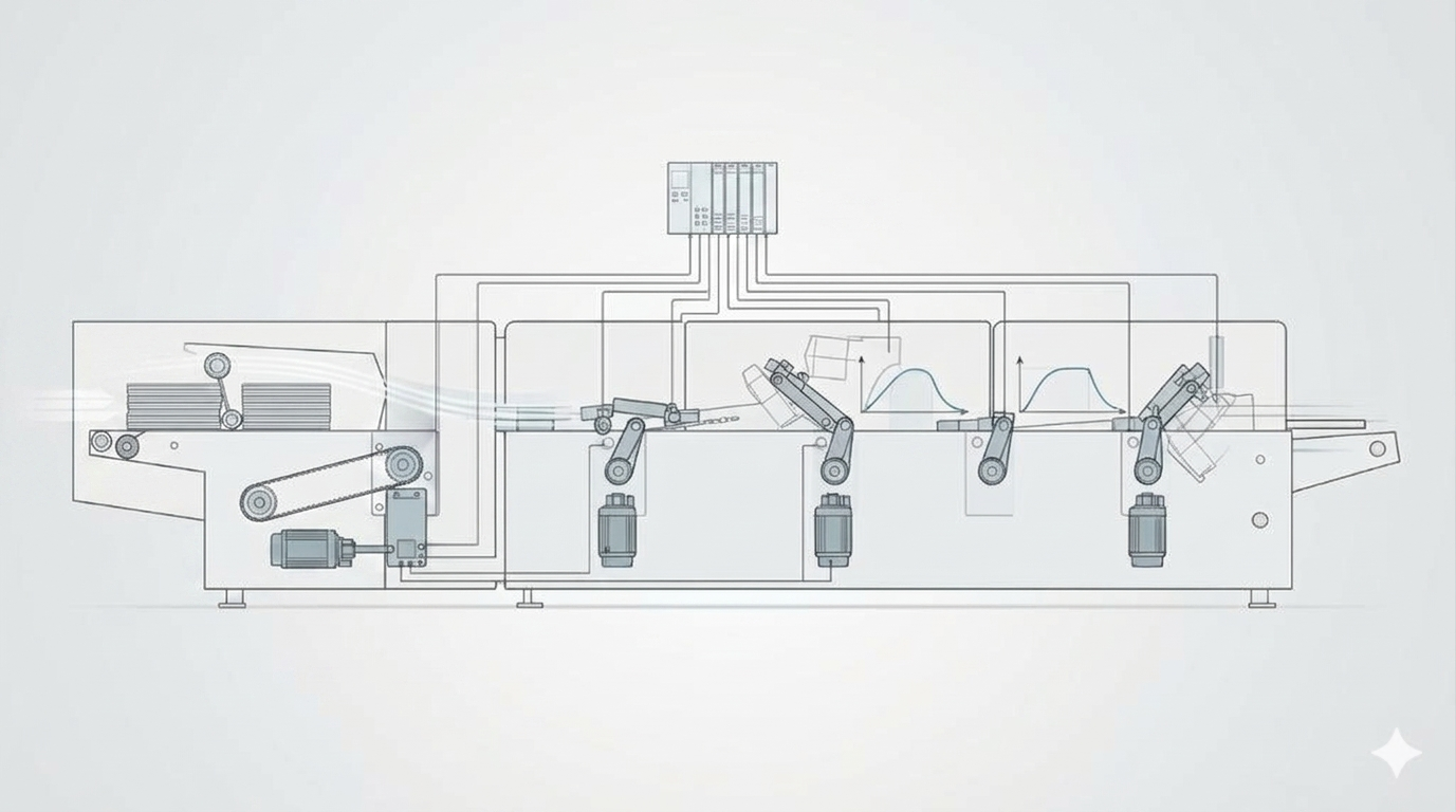 Servo Motor vs. Conventional Motor in Corrugated Box Folder Gluer Machines: Drive System Comparison
