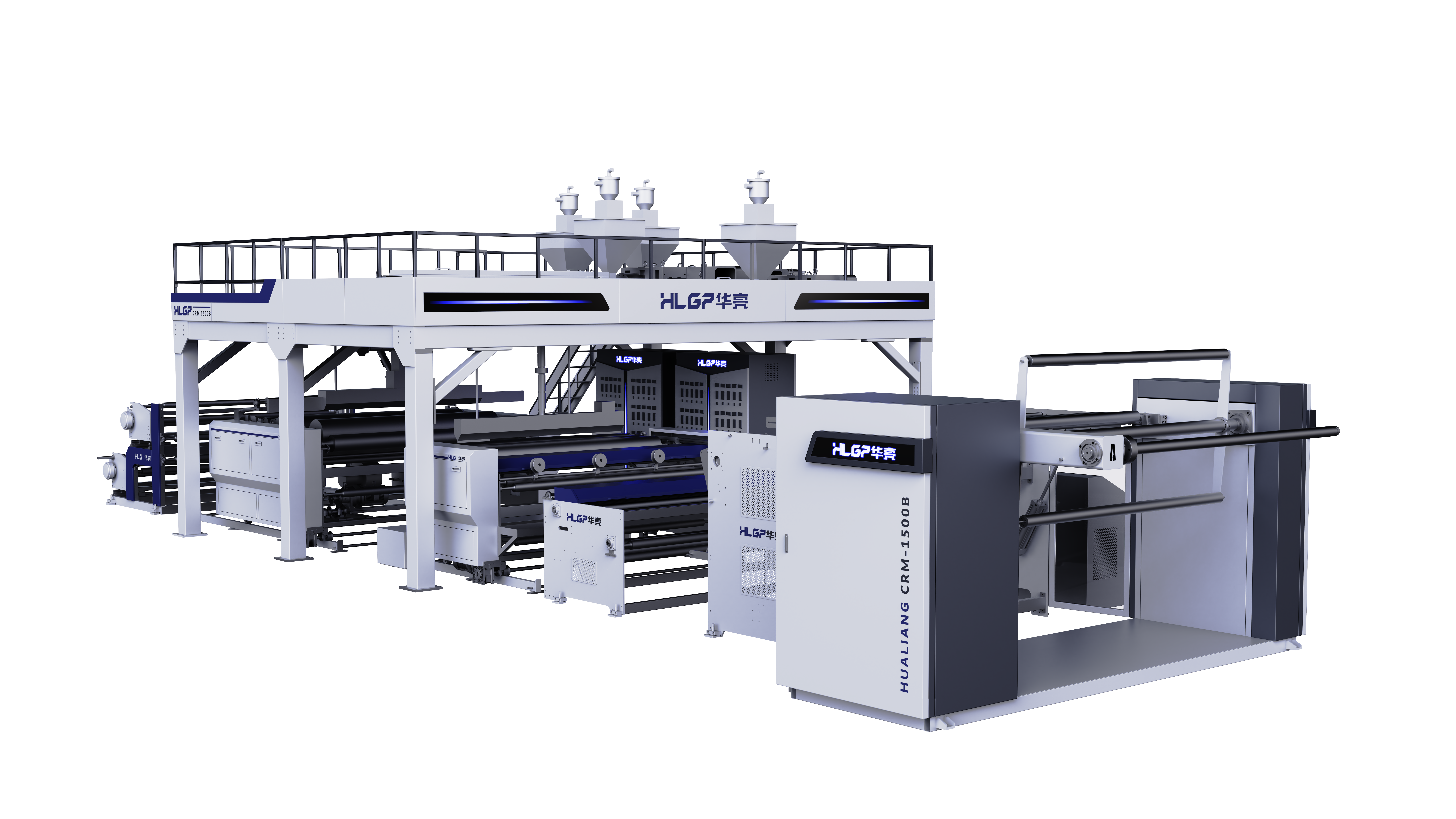 Features of a High-Speed Bubble Film Machine