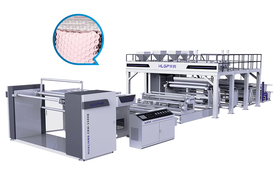 Features of a Low-Speed Bubble Film Machine