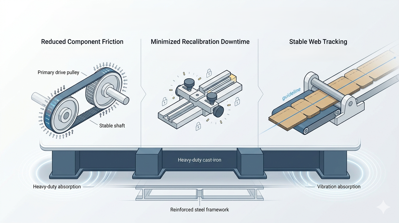 Why Heavy-Duty Construction Is the Foundation of High-Speed Corrugated Folder Gluers