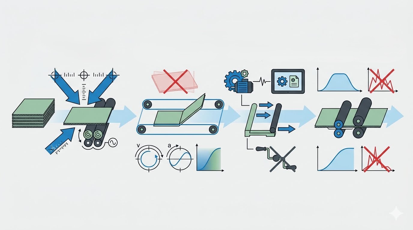 Understanding the Importance of Servo Drives in Corrugated Folder Gluer Machine