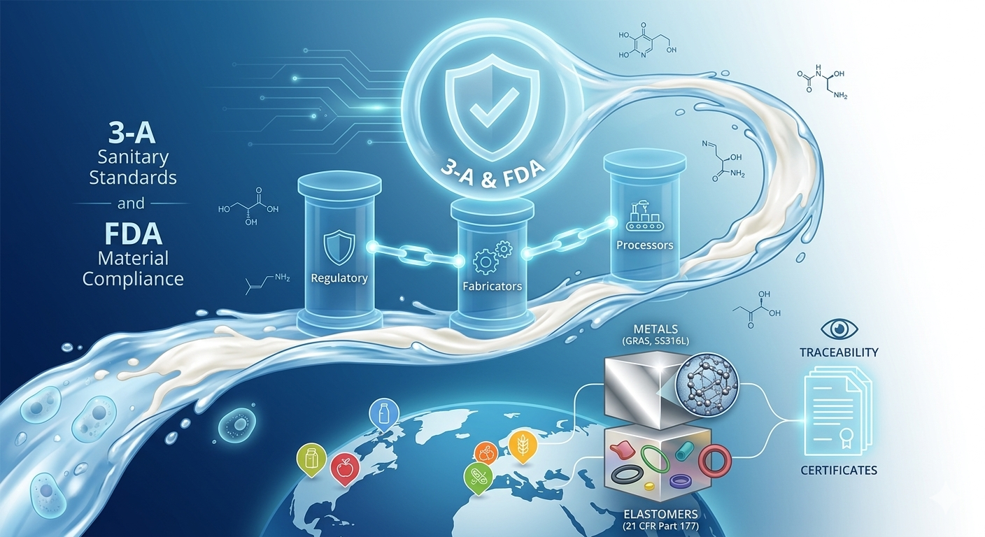 FDA Compliance for Fluid Equipment: What Manufacturers and Processors Need to Know