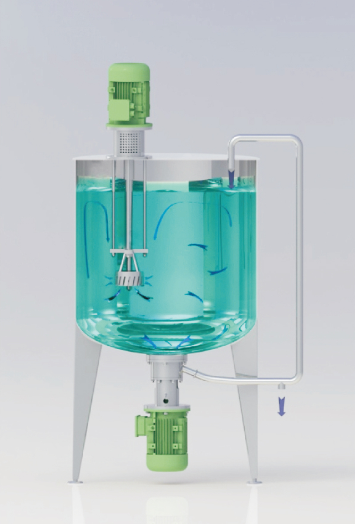 Bottom Entry Mixer