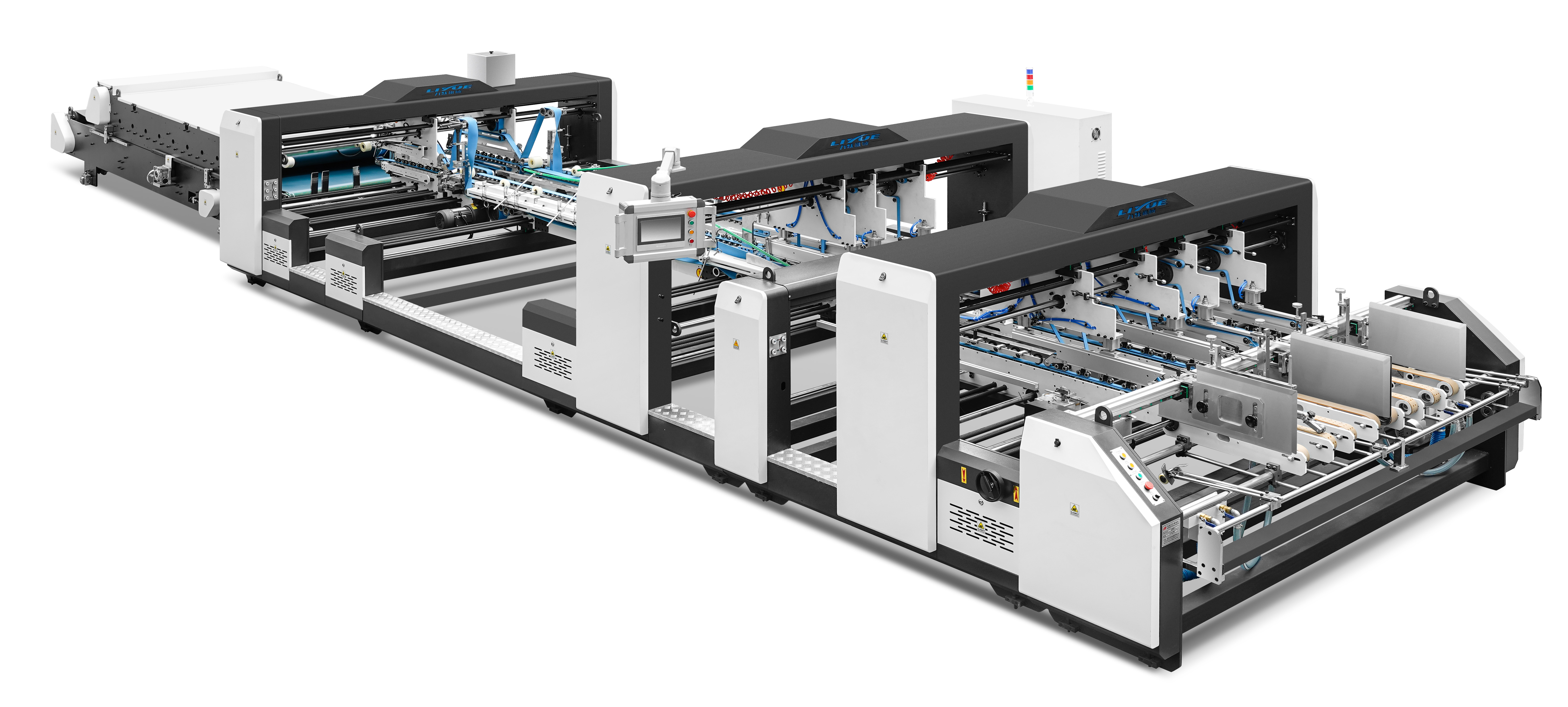 LYA2300 Advanced Intelligent Fully Automatic High-Speed High-Reliability Two-Piece Folder Gluer 