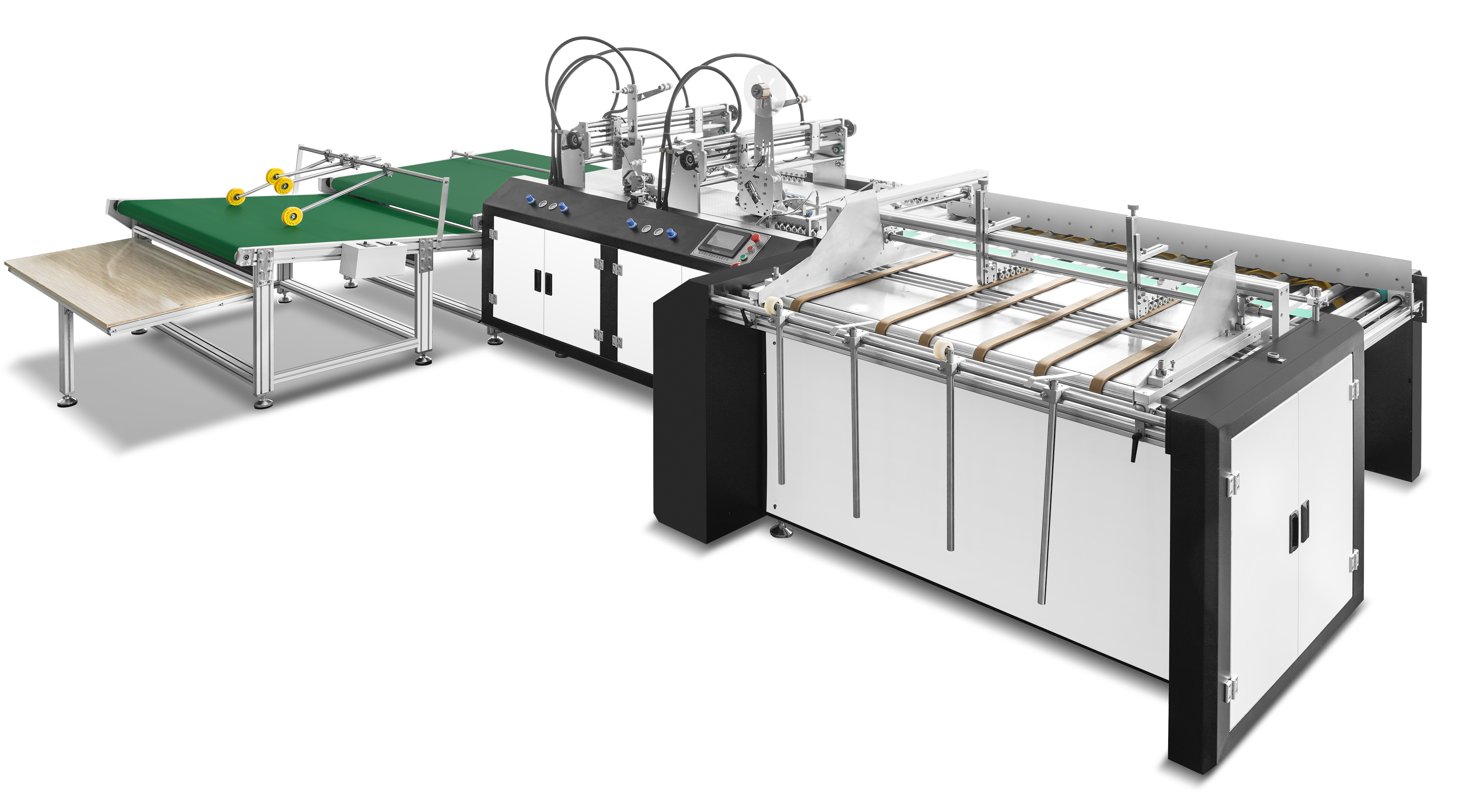 MR1350 Heavy-Duty High-Performance Automatic Multi-Head Double-Sided Tape Application Machine